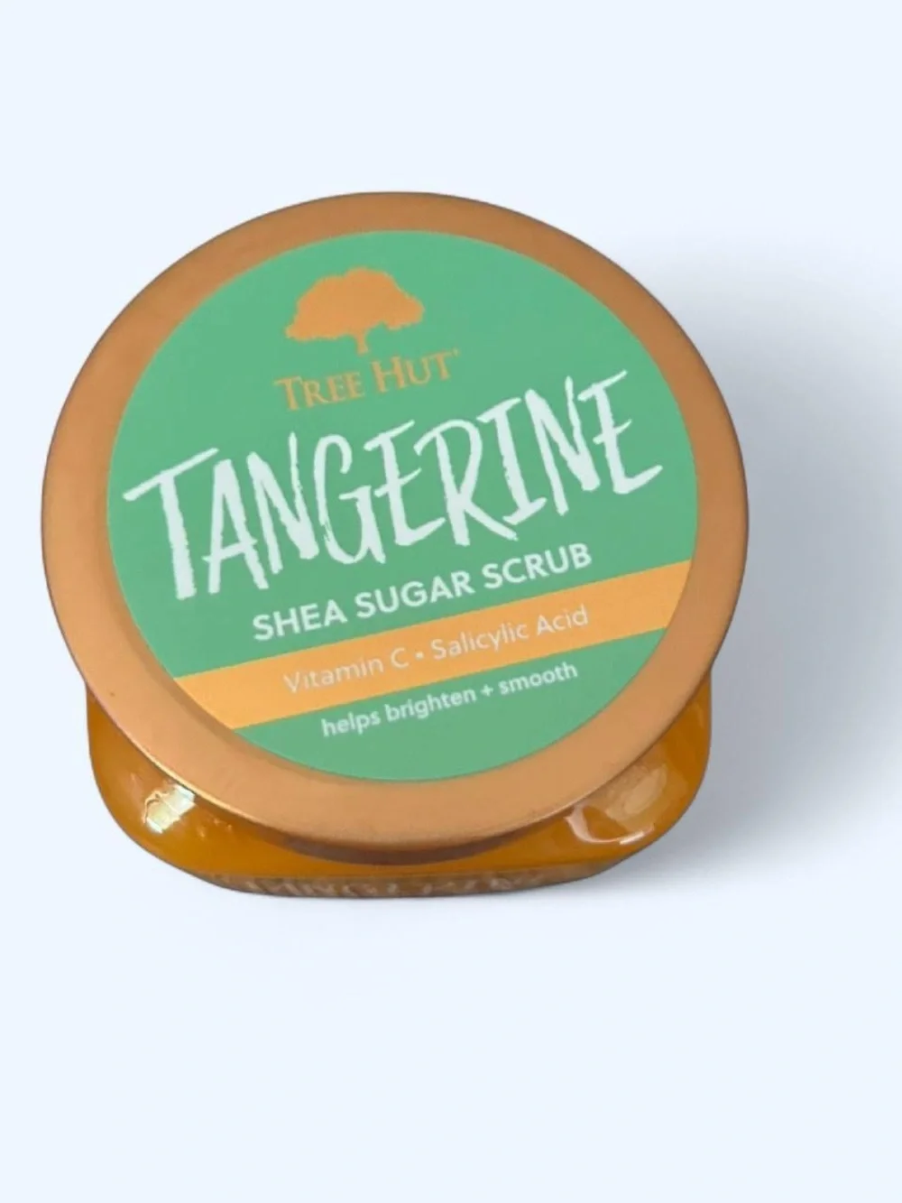 Tree Hut Tangerine Shea Sugar Scrub - Hydrating Orange Exfoliant